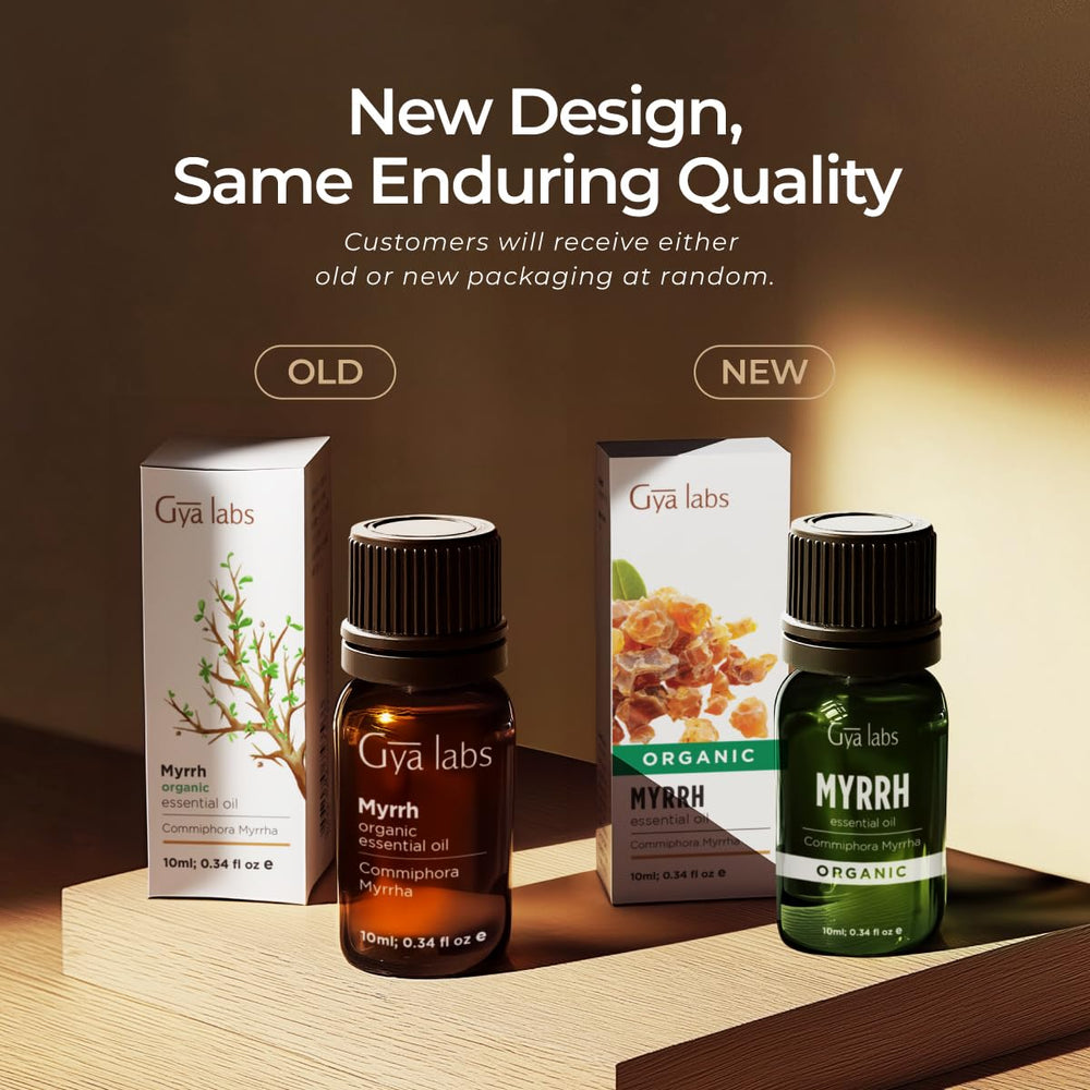 DIY skincare recipe using Myrrh essential oil