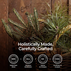 Pine needle essential oil for household cleaning