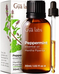 Gya Labs Peppermint Essential Oil bottle 1.02 fl oz