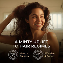Gya Labs Peppermint Essential Oil for skin care with a soothing cleansing feel.