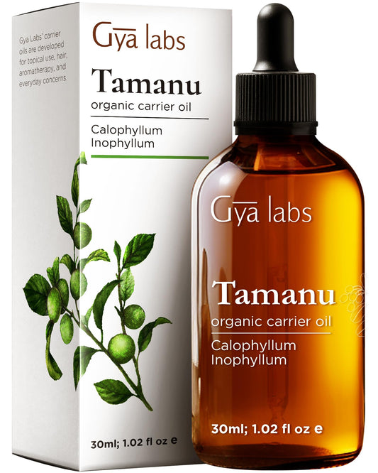 Gya Labs Tamanu Carrier Oil bottle - 1 fl oz