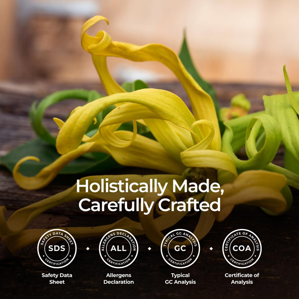 DIY candles and blends using ylang ylang essential oil