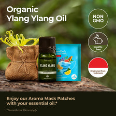 Ylang ylang essential oil for skin application