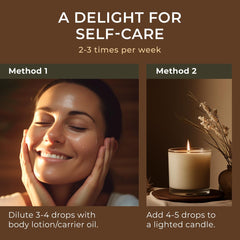 Gya Labs Orange Essential Oil blending with other oils for a citrusy cleaner spray.