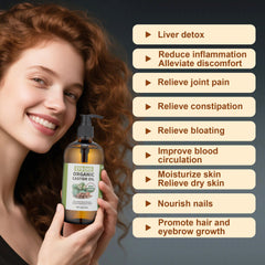 16 oz bottle of organic castor oil by GYBOHO
