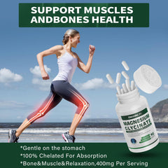Gym-optimized magnesium glycinate for active lifestyle