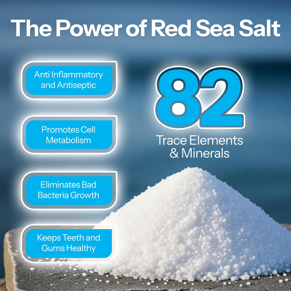 Teeth whitening action of H2Ocean Healing Rinse