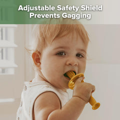 Adjustable choke-free safety shield
