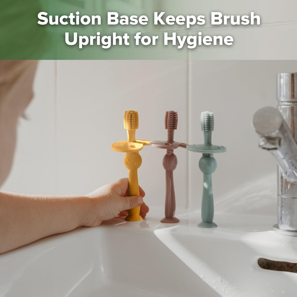 Food-grade silicone material used in the toothbrush