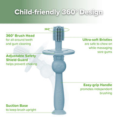 Ergonomic easy-grip handle designed for toddlers