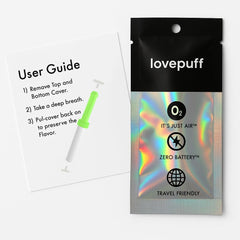 Box and single LovePuff Habit Replacing Breathing Stick product shot