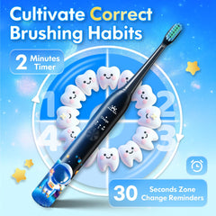 Habit stickers and planet exploration cards for brushing rewards