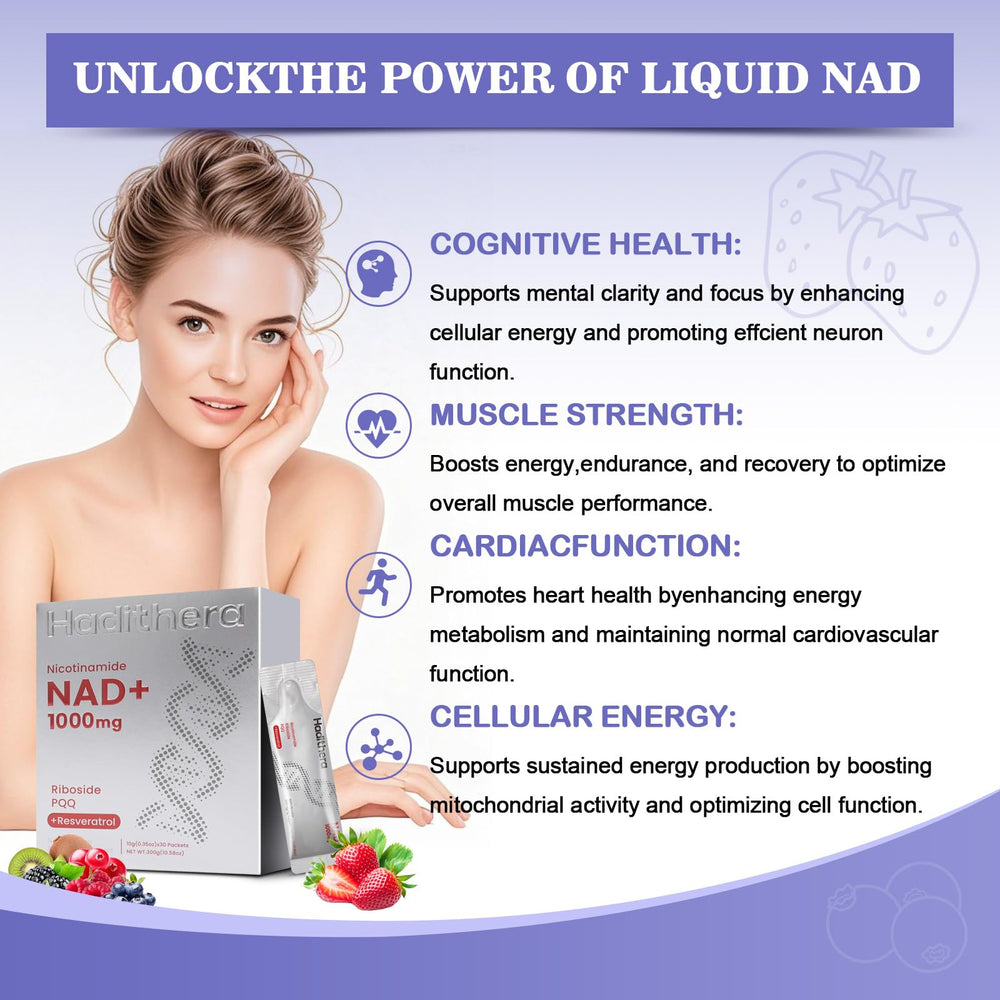 Person energized with improved focus and mental clarity