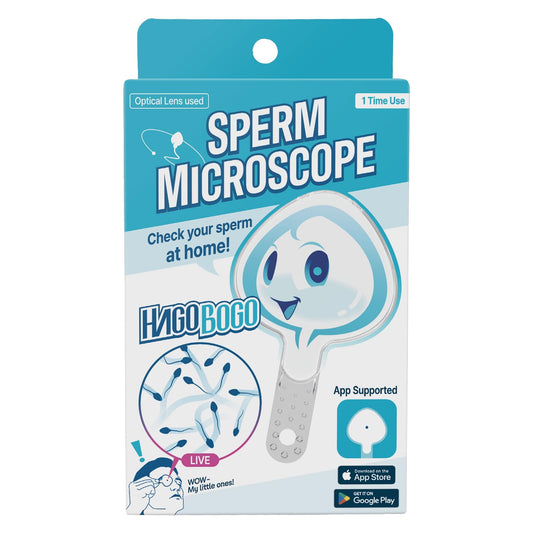 HAGOBOGO Sperm Microscope device with compact, discreet design