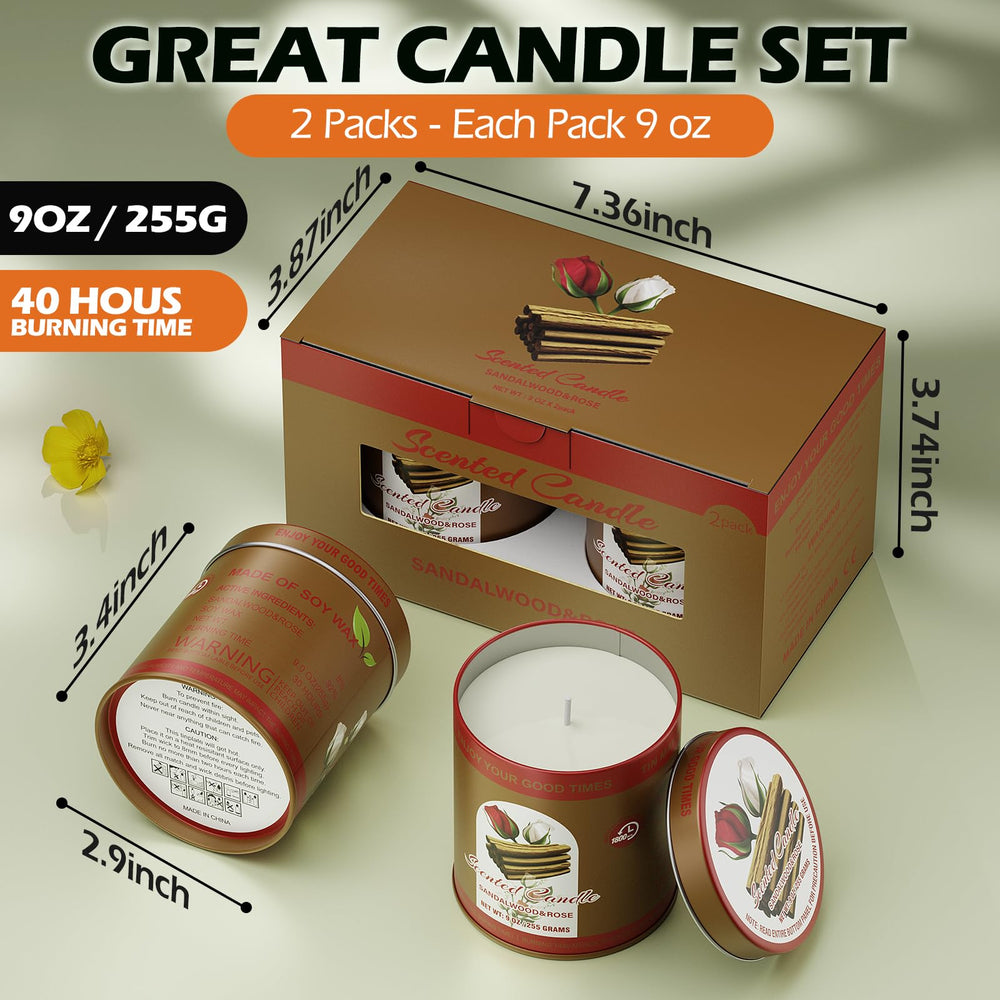 HAHACHUNG tin top view with lid removed revealing smooth soy wax and centered wick, clean-burning benefit
