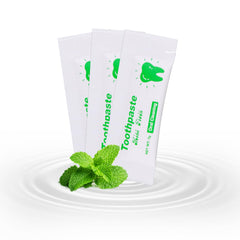 200-pack bulk mini toothpaste in white kraft bag
