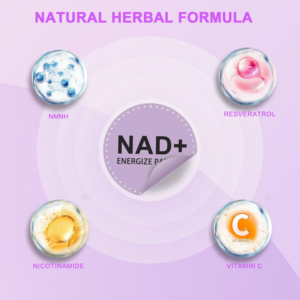 8-hour release duration concept for NAD+Patches