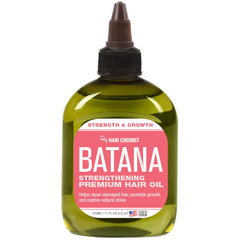 Hair Chemist Batana bottle pour shows easy application and nourishing care.