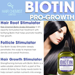Hair Chemist massage action indicates a soothing scalp routine for nourishment.