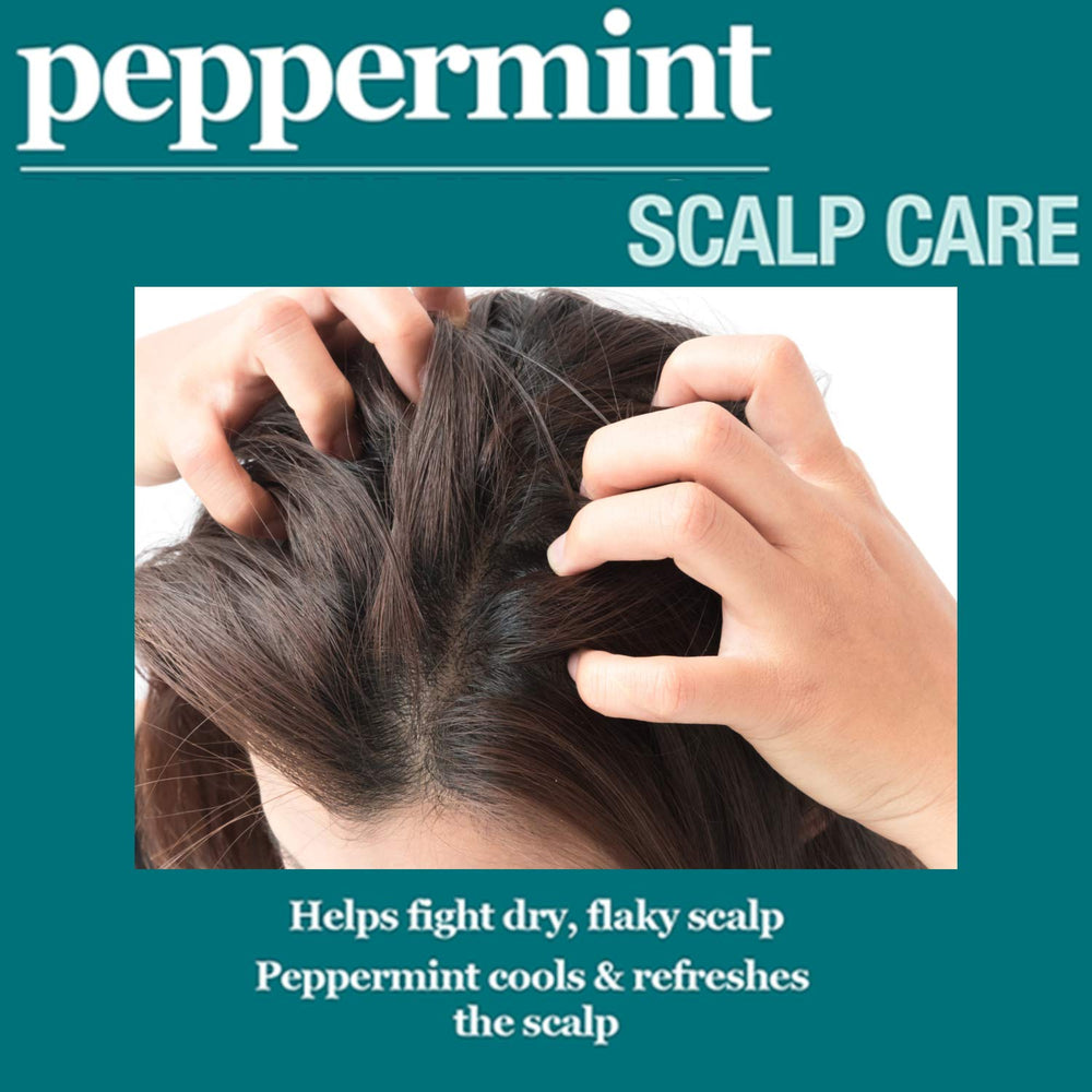 Hair Chemist Peppermint Scalp Stimulator packaging box and label on display
