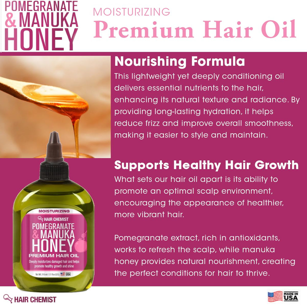 Hair Chemist silky hair after use demonstrates smoothness and manageable styling