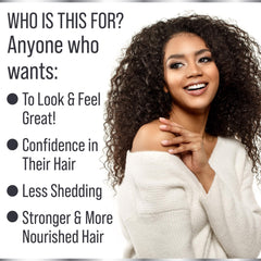Hair growth capsules suitable for men and women
