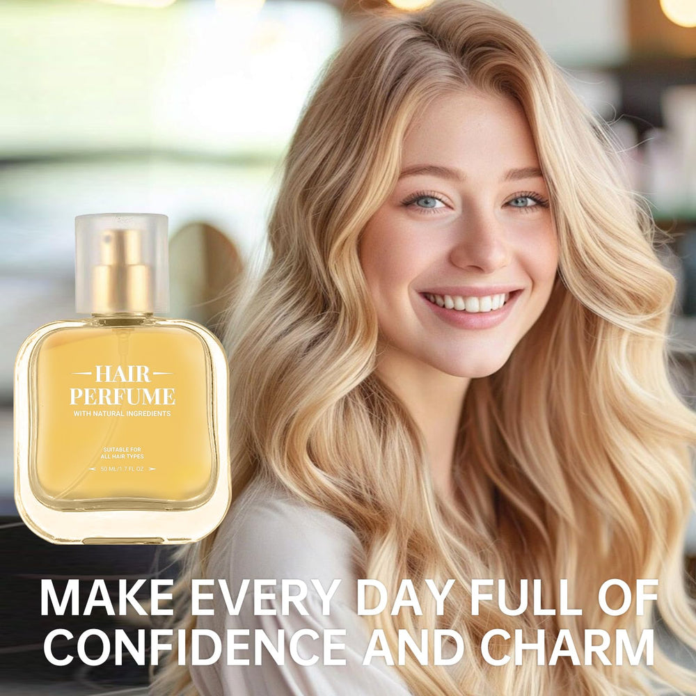 Hair Perfume for Women natural extracts providing a non-greasy aroma boost