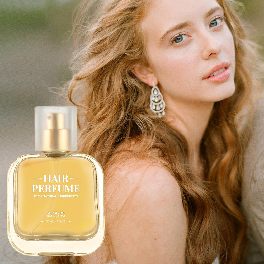 Hair Perfume for Women elegant packaging highlighting travel-friendly design