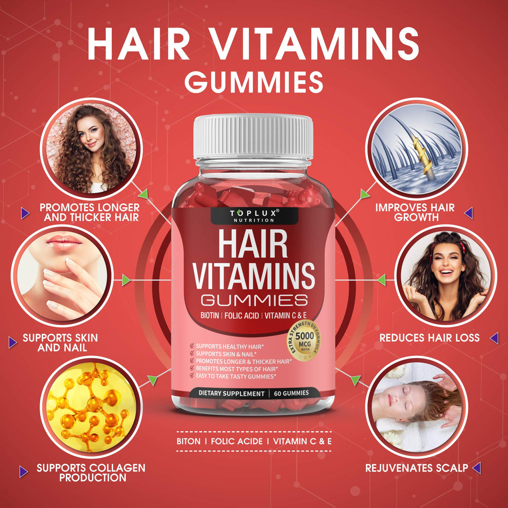 Close-up of hair vitamin gummies texture