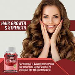 Lifestyle shot showing healthy hair and nails