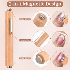 HairChrysm scissor-shaped magnet left guides precise lines