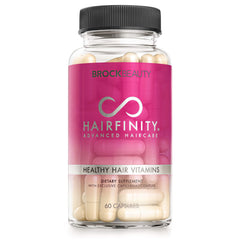 Bottle of Hairfinity Hair Vitamins 60 veggie capsules