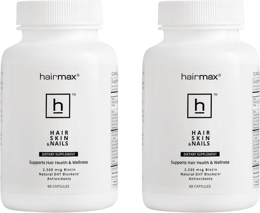 Hairmax two-bottle pack on white background
