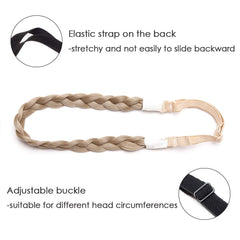Hairro adjustable elastic headband fits different head sizes comfortably
