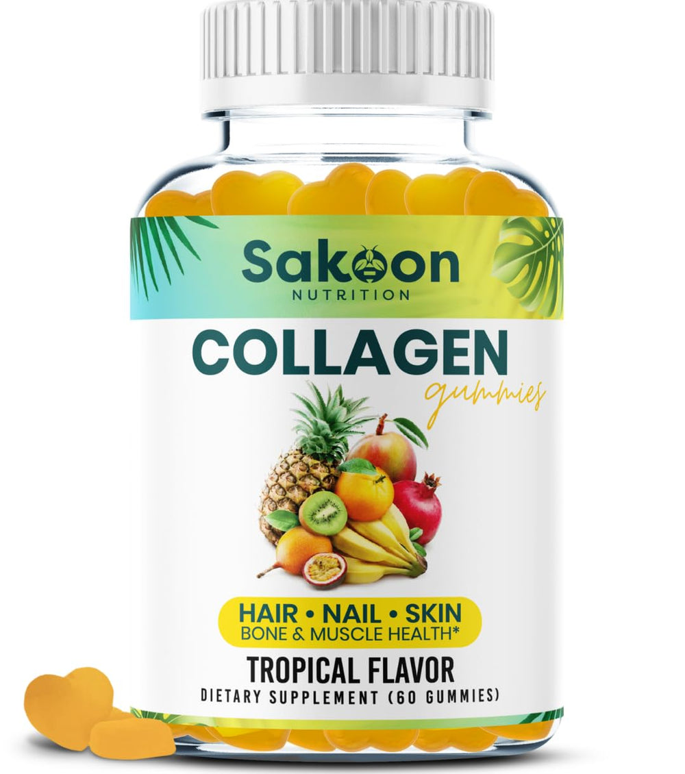 Halal Collagen Gummies bottle facing front