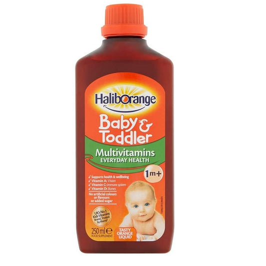 Haliborange Baby & Toddler Liquid 250ml bottle - 2 pack bundle