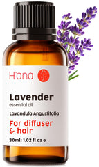 H'ana Lavender Essential Oil bottle 1.02 fl oz