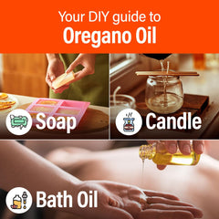 Oregano essential oil for nails care