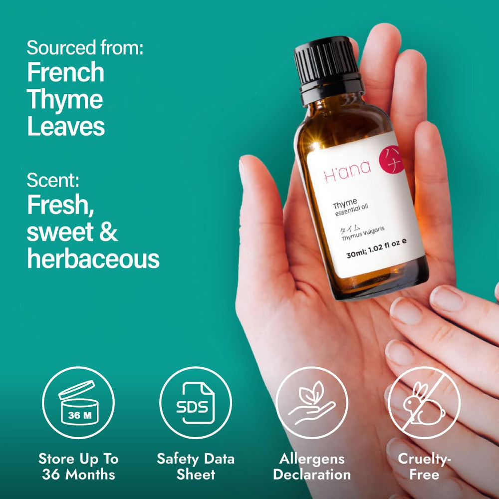 DIY crafts with thyme essential oil for candles and soaps