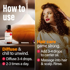 Skincare application: add Ylang Ylang essential oil to cream or face oil