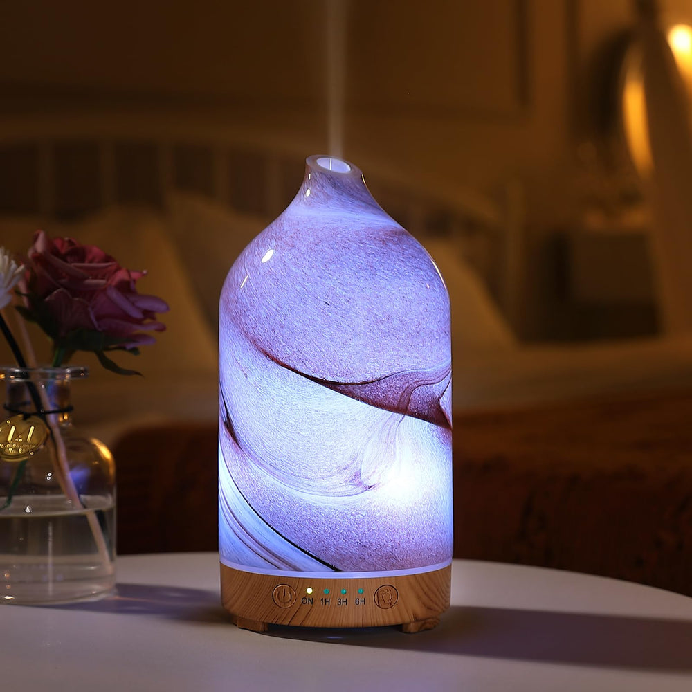 Ambient light modes in 7 colors in a dark room