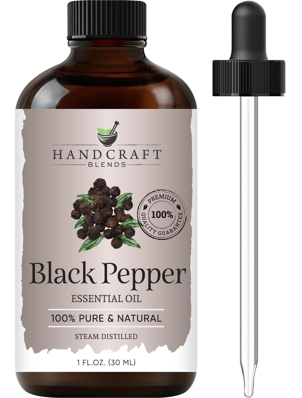 Handcraft Blends Black Pepper Essential Oil bottle 1 oz
