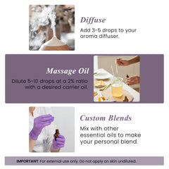 Camphor essential oil for candle making