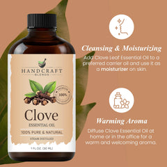 Lab tested pure clove essential oil