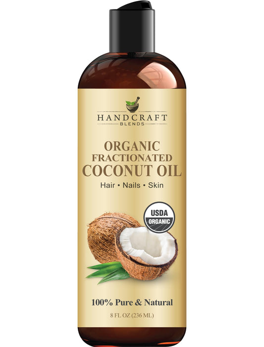 Handcraft Blends Fractionated Coconut Oil 8oz bottle