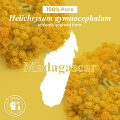 Helichrysum essential oil bottled in the USA
