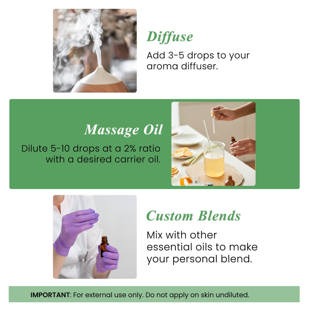 Massage oil using Handcraft Blends Tea Tree Essential Oil