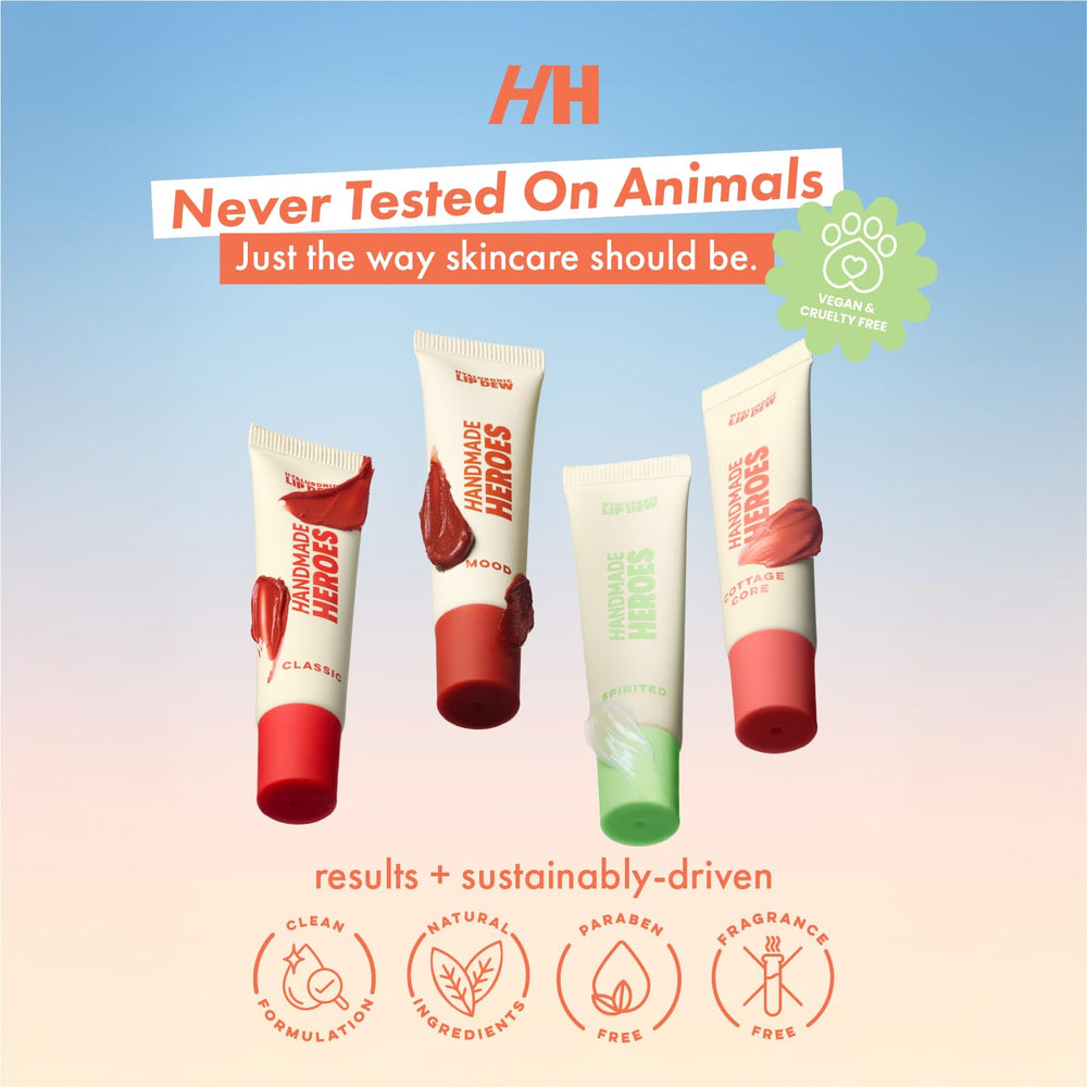 Handmade Heroes dermatologist-tested lip care suitable for daily use
