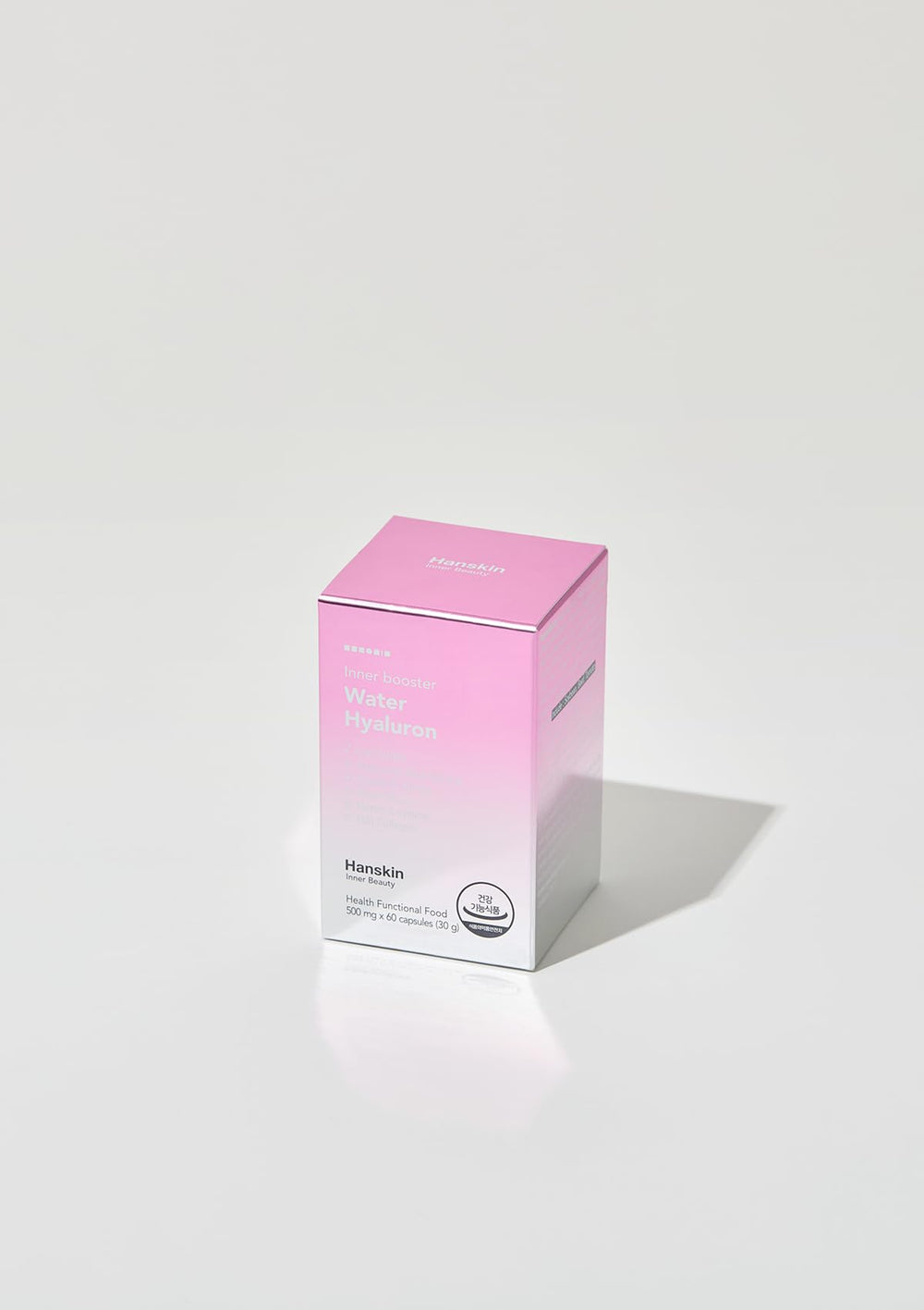 Nutritional highlights: HA 120 mg, collagen 0.5 mg, vitamin C 30 mg, biotin 30 µg