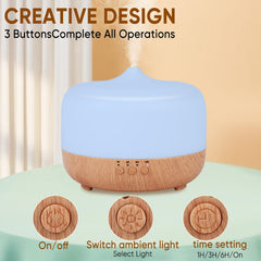 HAPPTWS 1000ml diffuser with long run time and remote control